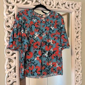 Diane Von Furstenberg collection SS blouse